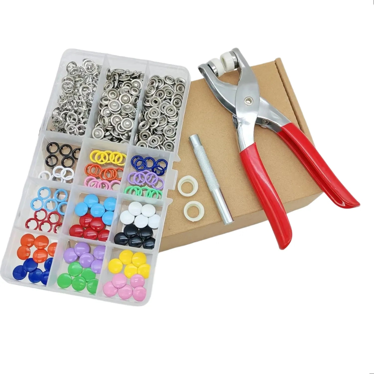 Metal Snaps Buttons Kit