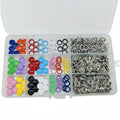 Metal Snaps Buttons Kit