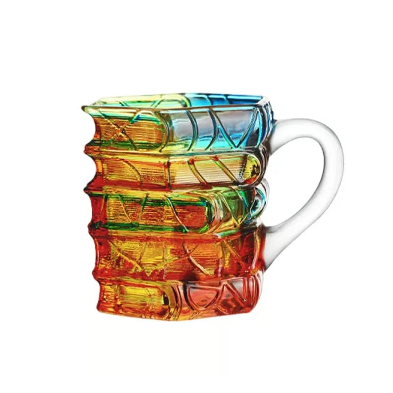Hand-painted Book Coffee Cup