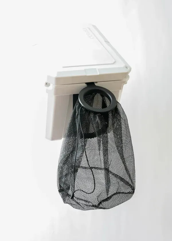 Cooler Can - Outdoor Cooler Trash Can Accessory - Matte Black Finish