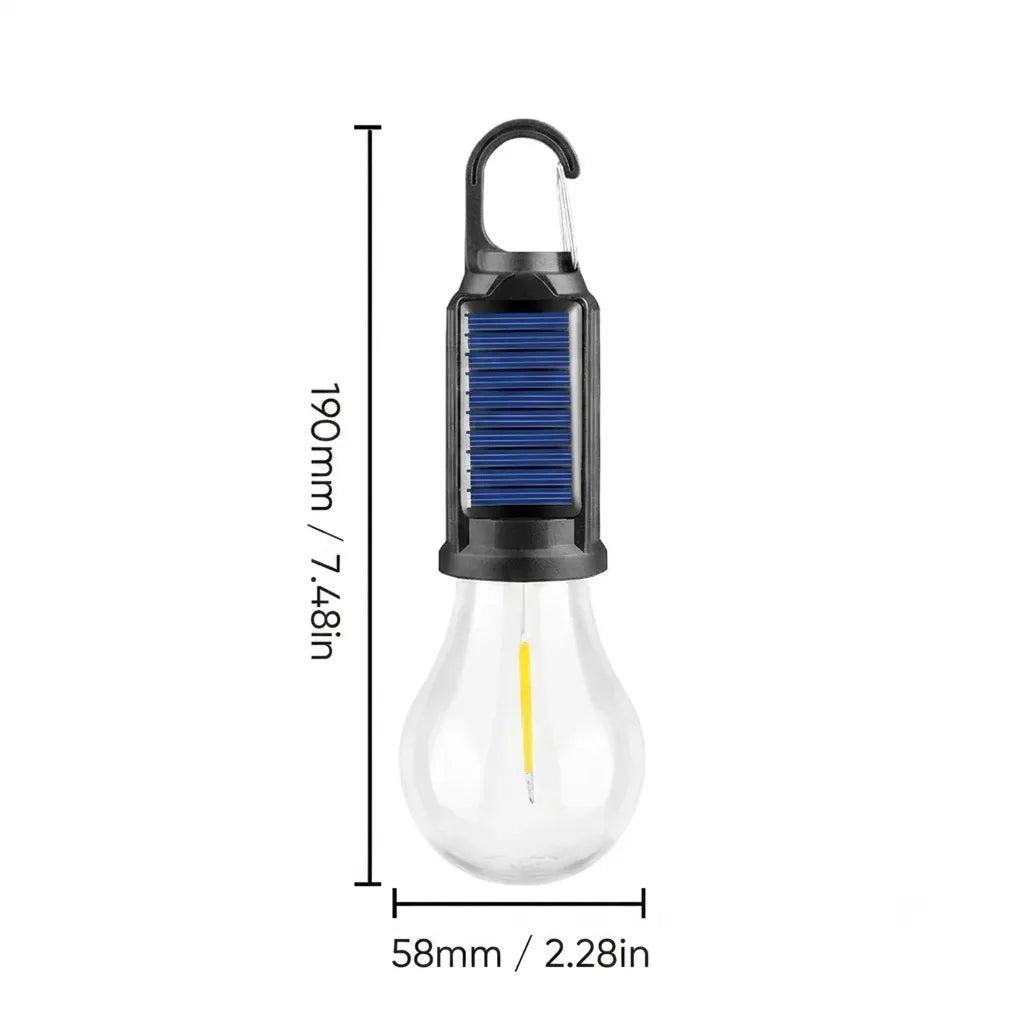 Waterproof Solar LED Camping Bulb