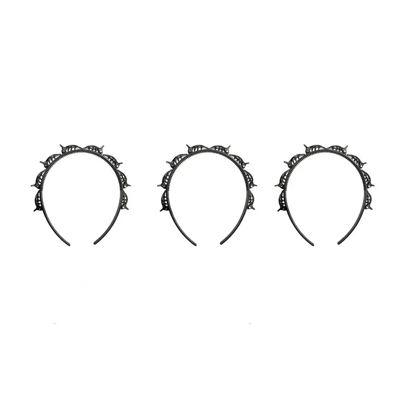 Hairband with bangs clip