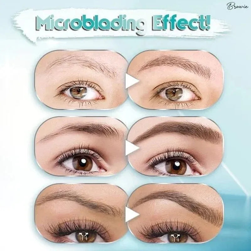 BUY 1 GET 1 FREE(🎉 2 PCS)🎉High Quality 3D Waterproof Microblading Eyebrow Pen 4 Fork Tip Tattoo Pencil
