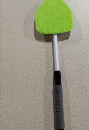 💥 💥  🔥  Windshield Cleaning Tool,  with 4 Reusable and Washable Microfiber Pads and Extendable Handle