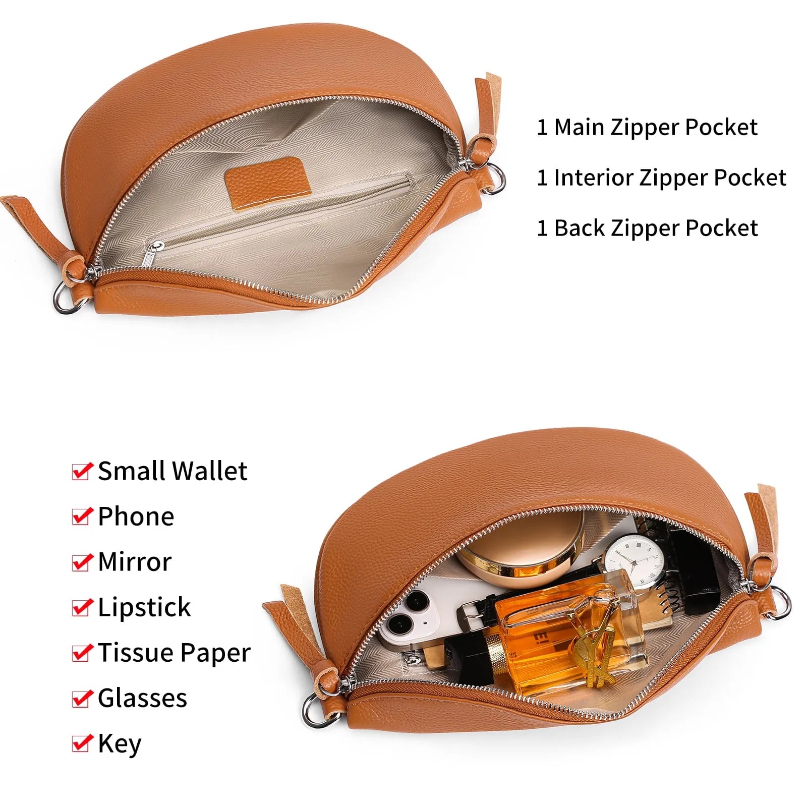 🎁👜 Crossbody Leather Bags