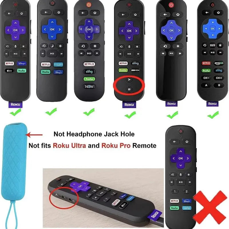 🏆Flash Sale⚡ 50K+ SOLD! Almost Gone-Universal Remote Control Holder with Lanyard – Thickened Anti-Slip & Shockproof Silicone Cover