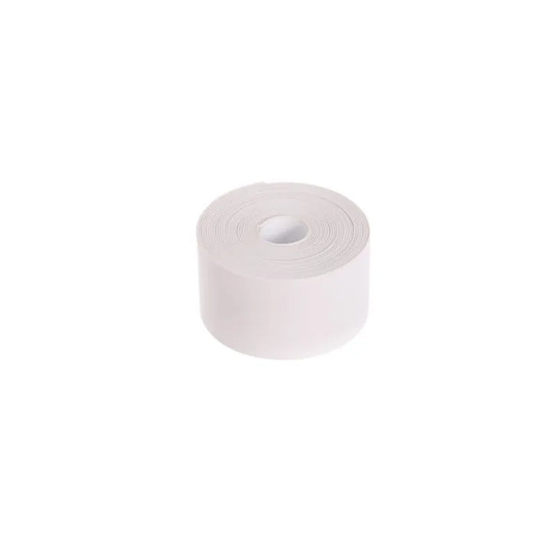 Self-adhesive, waterproof white sealing tape – 3.2 m – Durable sealing for bathroom and kitchen