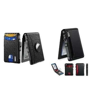 Professional RFID-Shielding 13.56MHz AlessTM Bifold Wallet