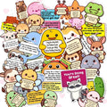 🤗 Positive Emotional Support Buddies Stickers – Inspirational, Waterproof & No Residue🎁 Uplifting Gifts for Kids, Teens, Coworkers & Yourself 😻