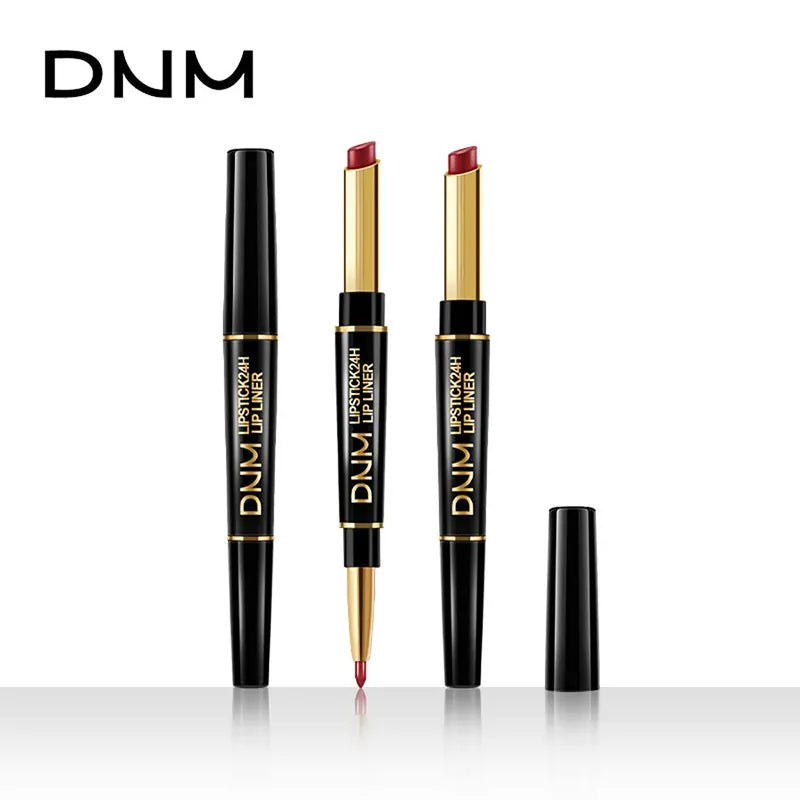 🔥2-in-1 Waterproof Lipstick Lip Liner