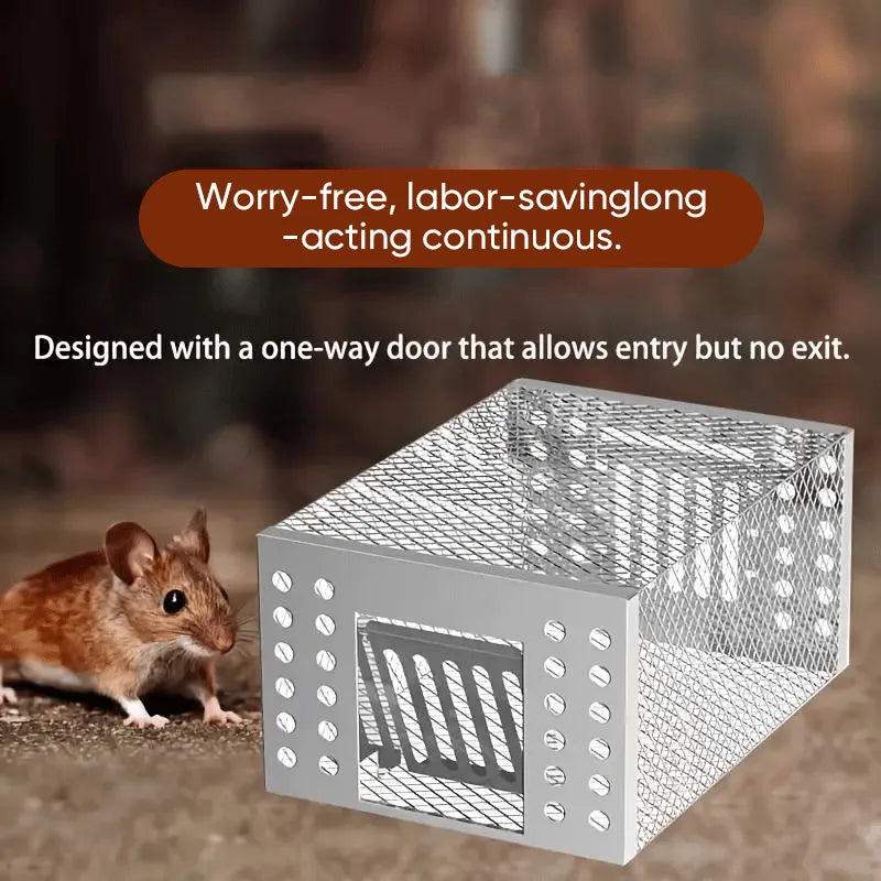 Stainless Steel Automatic Mousetrap