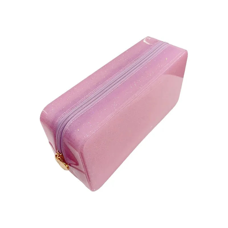 Large Capacity Waterproof Jelly Toiletry Bag