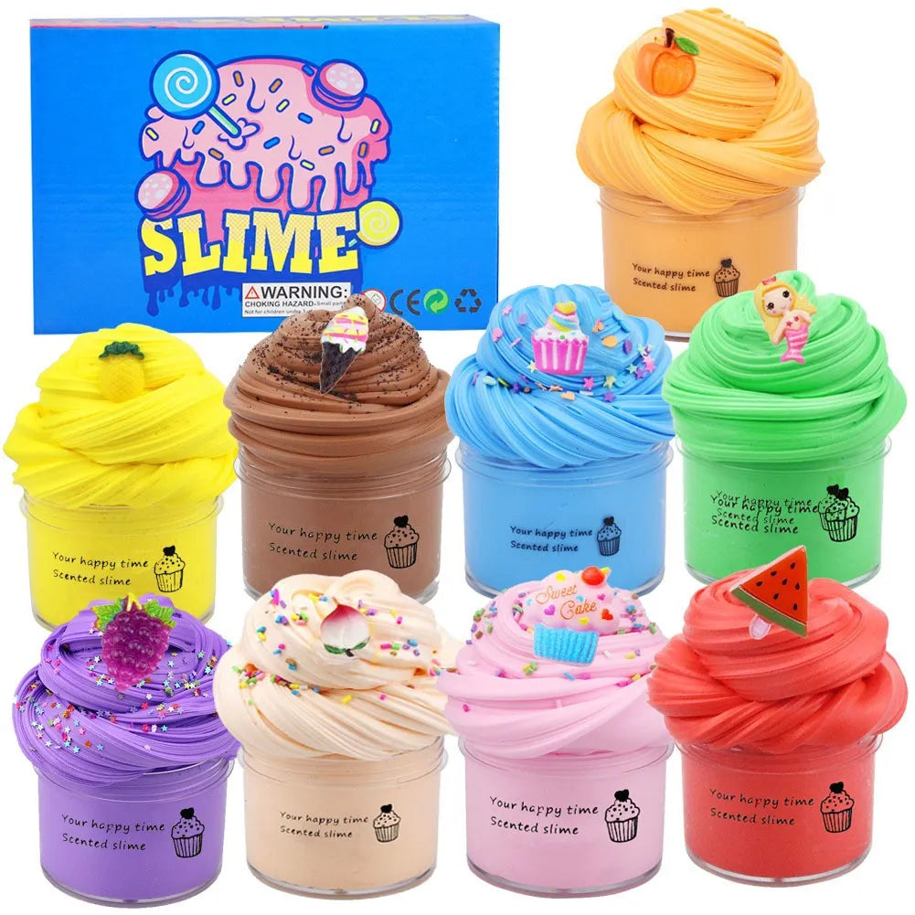 🌸Super Clay Slime DIY Soft & Squishy Clay Scented Slime Sensory Clay
