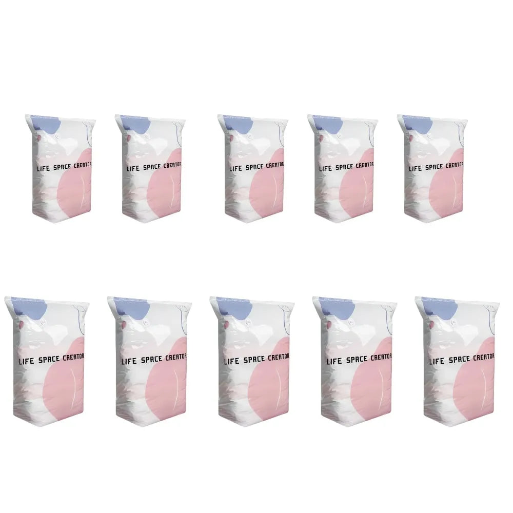 No-Pump Vacuum Storage Compression Bags