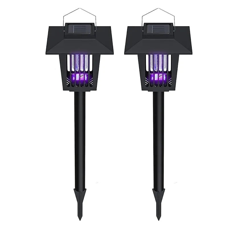 Advanced Solar-Powered UV Mosquito Zapper & Decorative Garden Stake Light