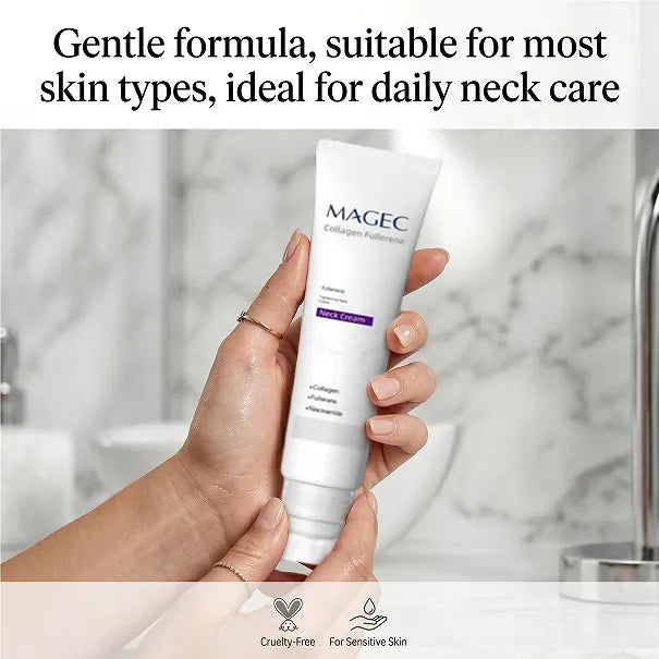 ⏰ Reduces Wrinkles and Double Chin,Five Rollers for All Around Massage,Neck Firming Cream
