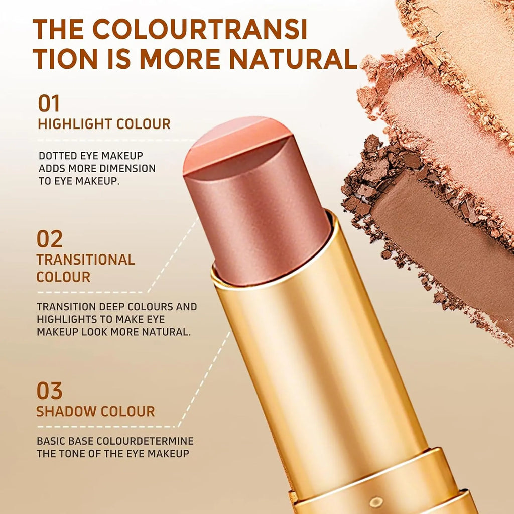 3 Color Eyeshadow Stick