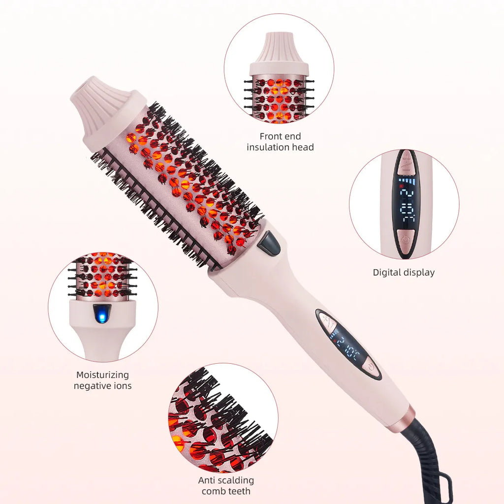 Toothed Curling Iron