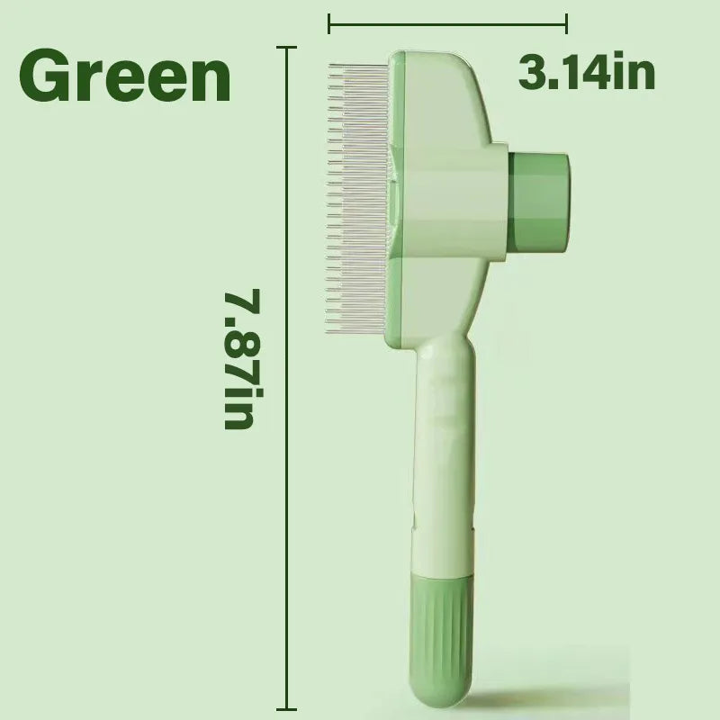 🔥Self-cleaning Pet Flea Comb Grooming Brush