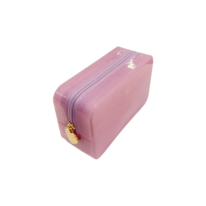 Large Capacity Waterproof Jelly Toiletry Bag