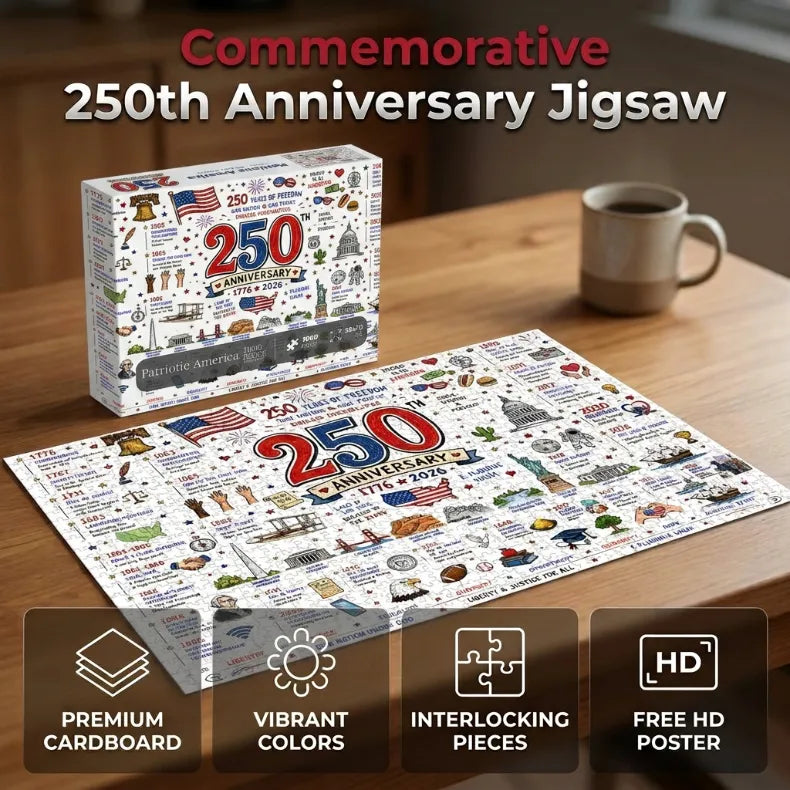 Flash Sale  🧩🦅Patriotic America Jigsaw Puzzle - 1000 Pieces