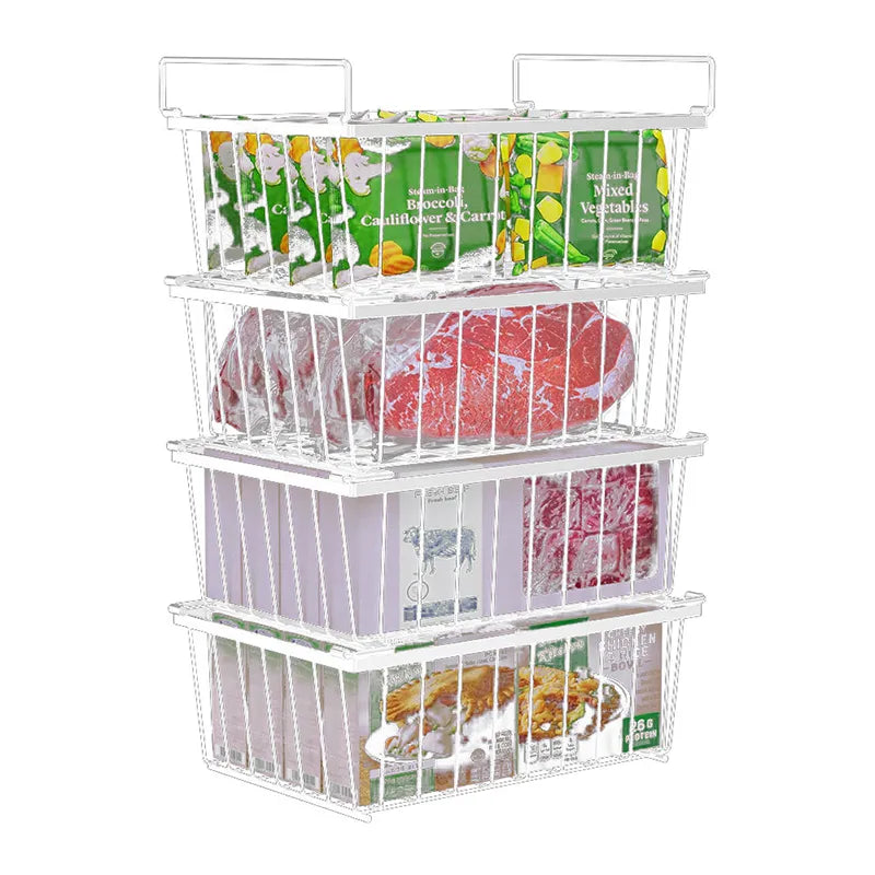 Efficient Stackable Freezer Storage Solution