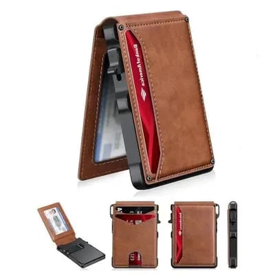 Professional RFID-Shielding 13.56MHz AlessTM Bifold Wallet