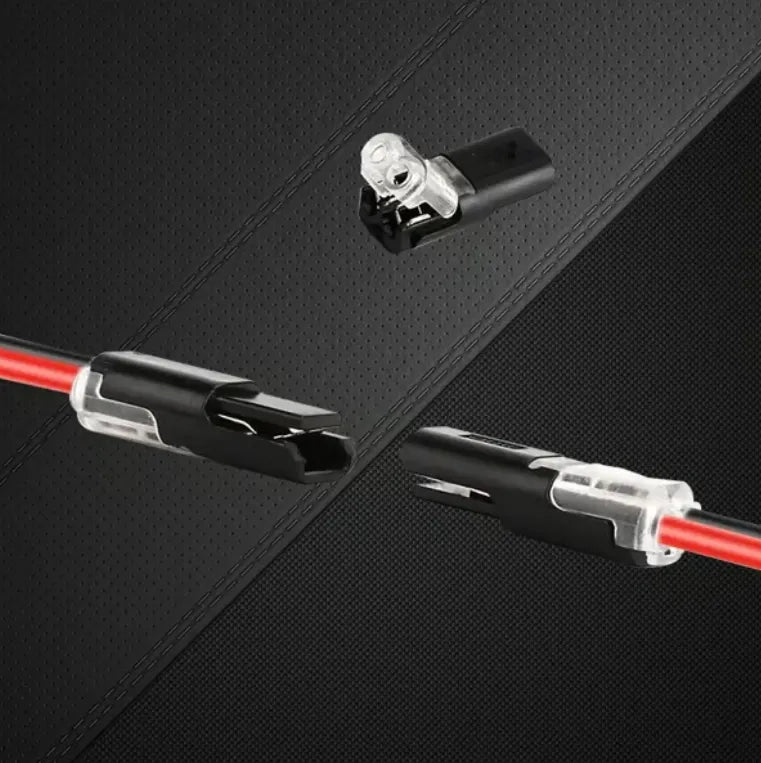 🔥Double - Wire Plug-in Connector With Locking Buckle