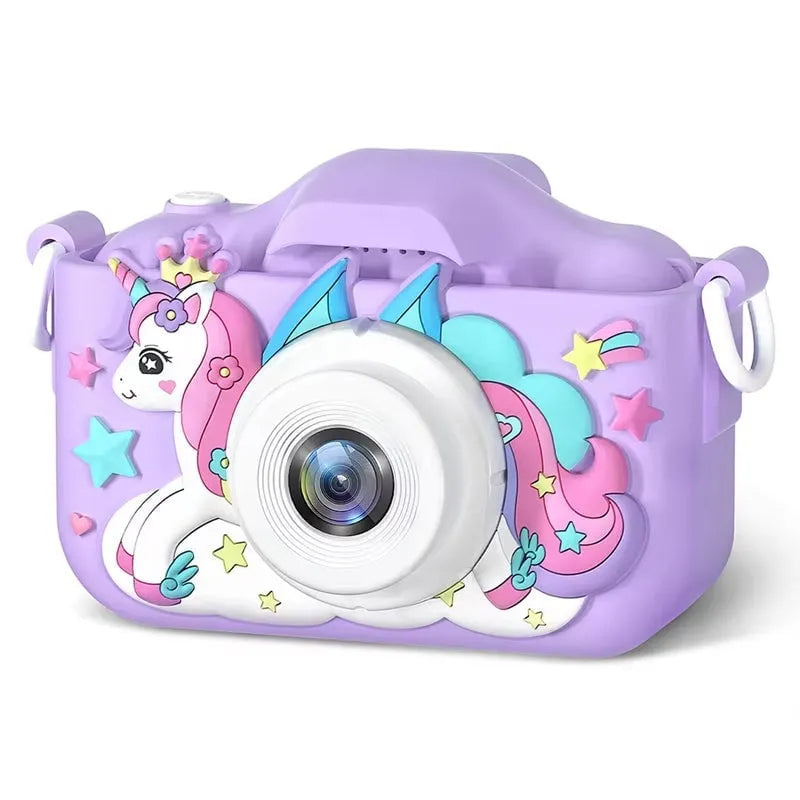 Unicorn Digital Cartoon Camera for Kids