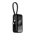 🔋 Orico 3-in-1 Power Bank – Integrated Cable & Foldable Wall Plug – Wireless Watch Charger for iPhone & Android ✈️