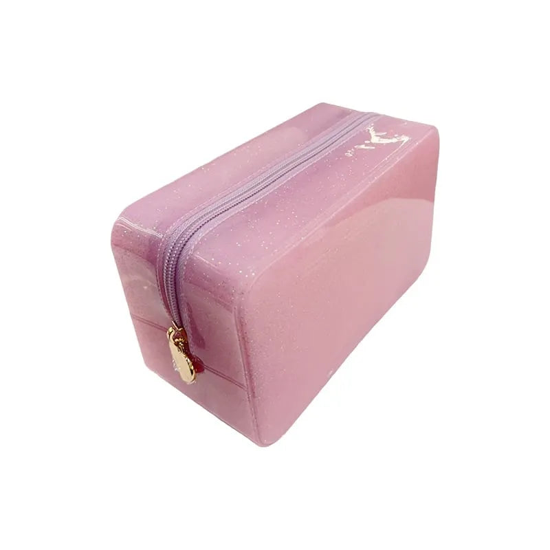 Large Capacity Waterproof Jelly Toiletry Bag