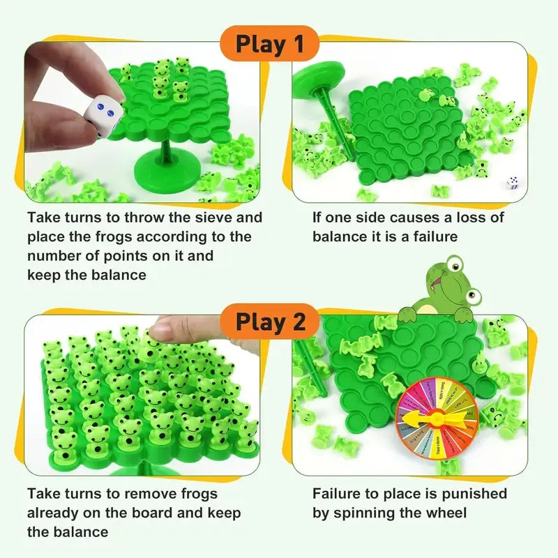 The Frog Balancing Game, Great Kids Games and Easter Family Game Night Essentials