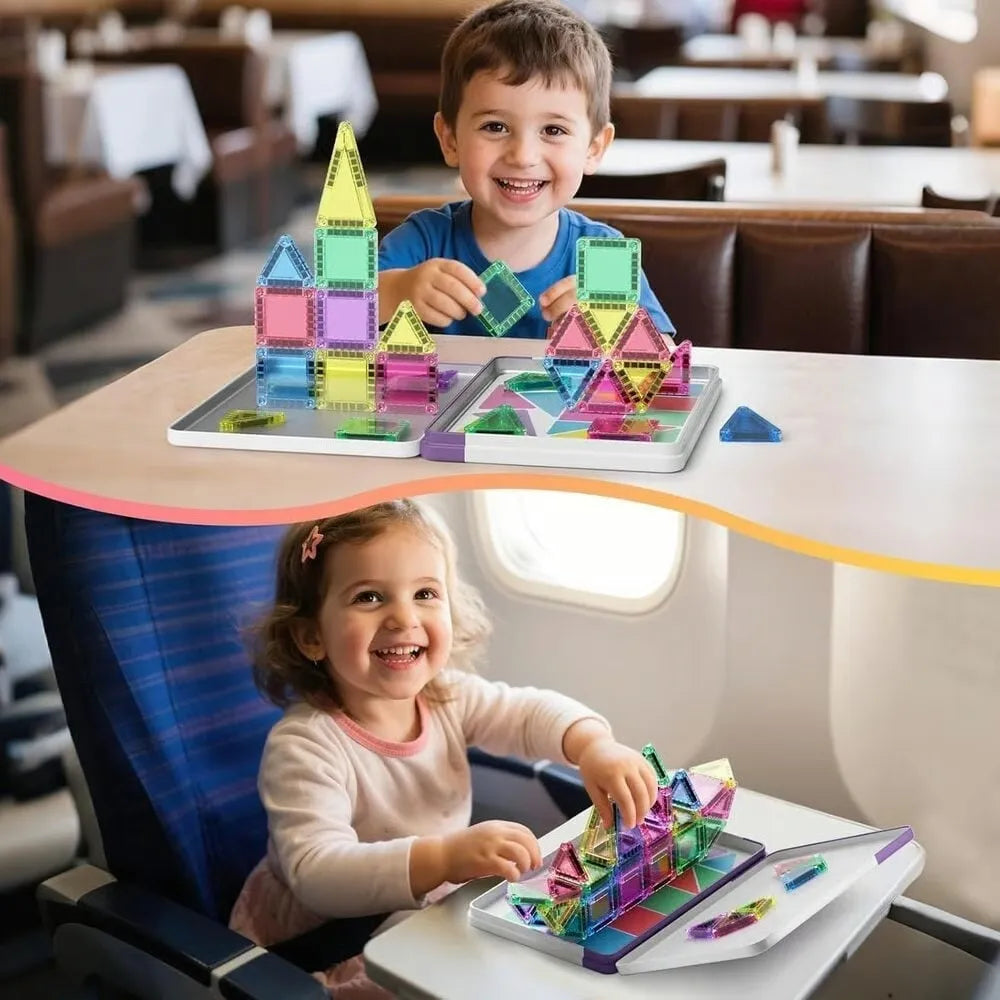 Magnetic Tiles Building Blocks Set