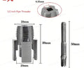 Integrated Internal & External Pipe Threading Tool