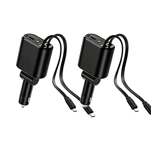 Retractable 5-in-1 Car Charger
