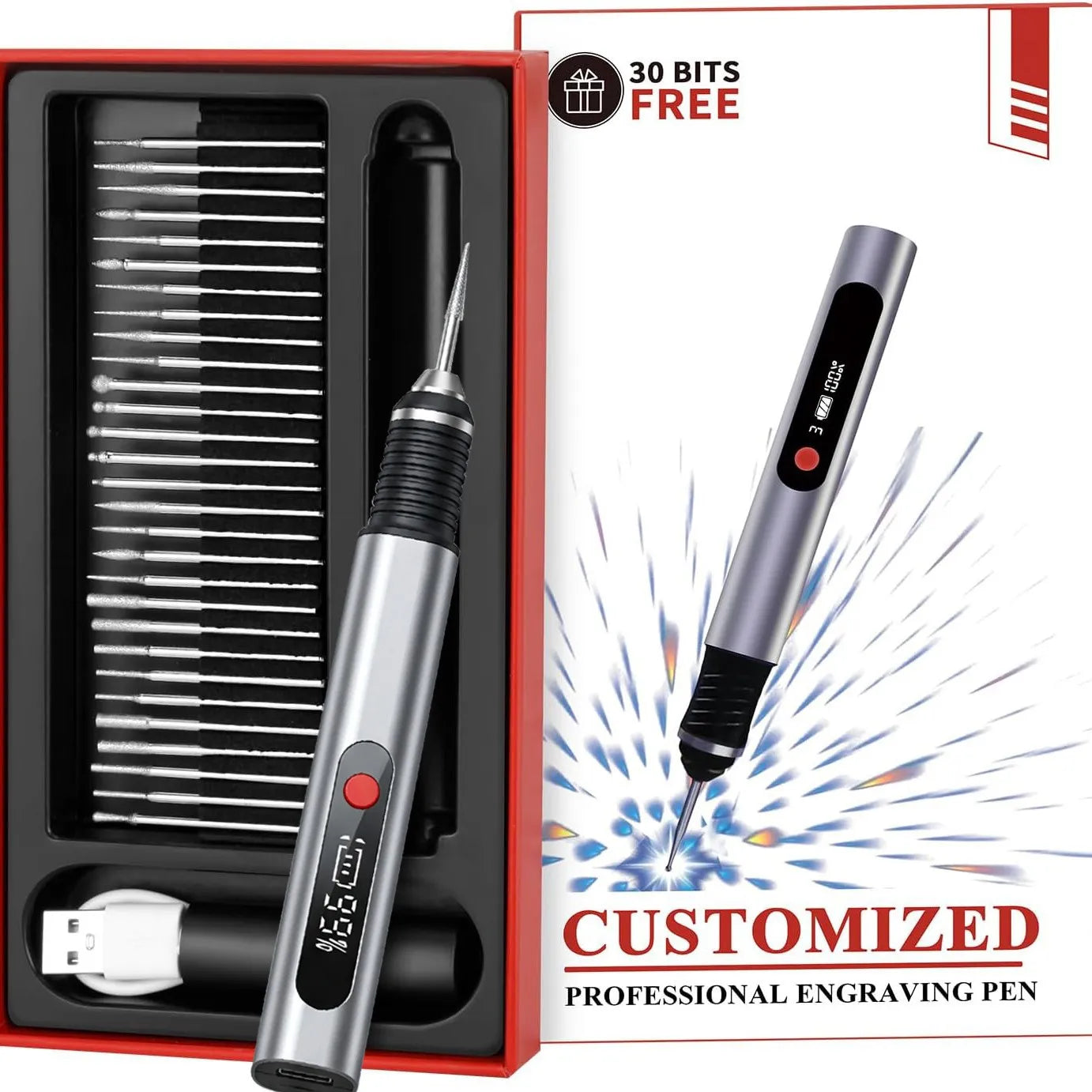 Cordless Portable Engraving Pen