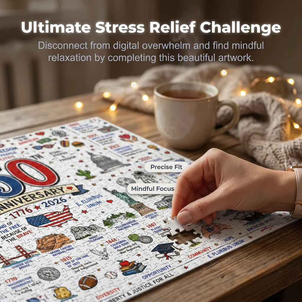 Flash Sale  🧩🦅Patriotic America Jigsaw Puzzle - 1000 Pieces