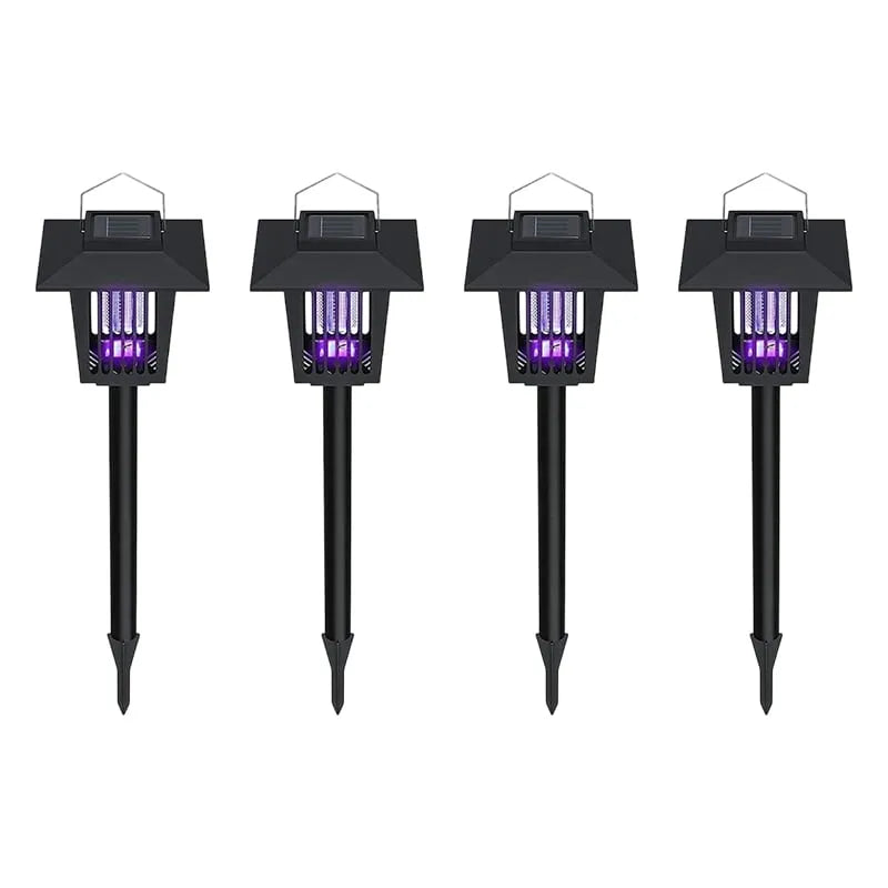 Advanced Solar-Powered UV Mosquito Zapper & Decorative Garden Stake Light