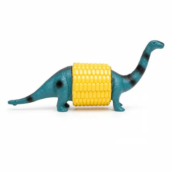 Dinosaur Corn Holders for Corn On The Cob - Funny Corn Cob Holder for Kids and Adults with Stainless Steel Prongs