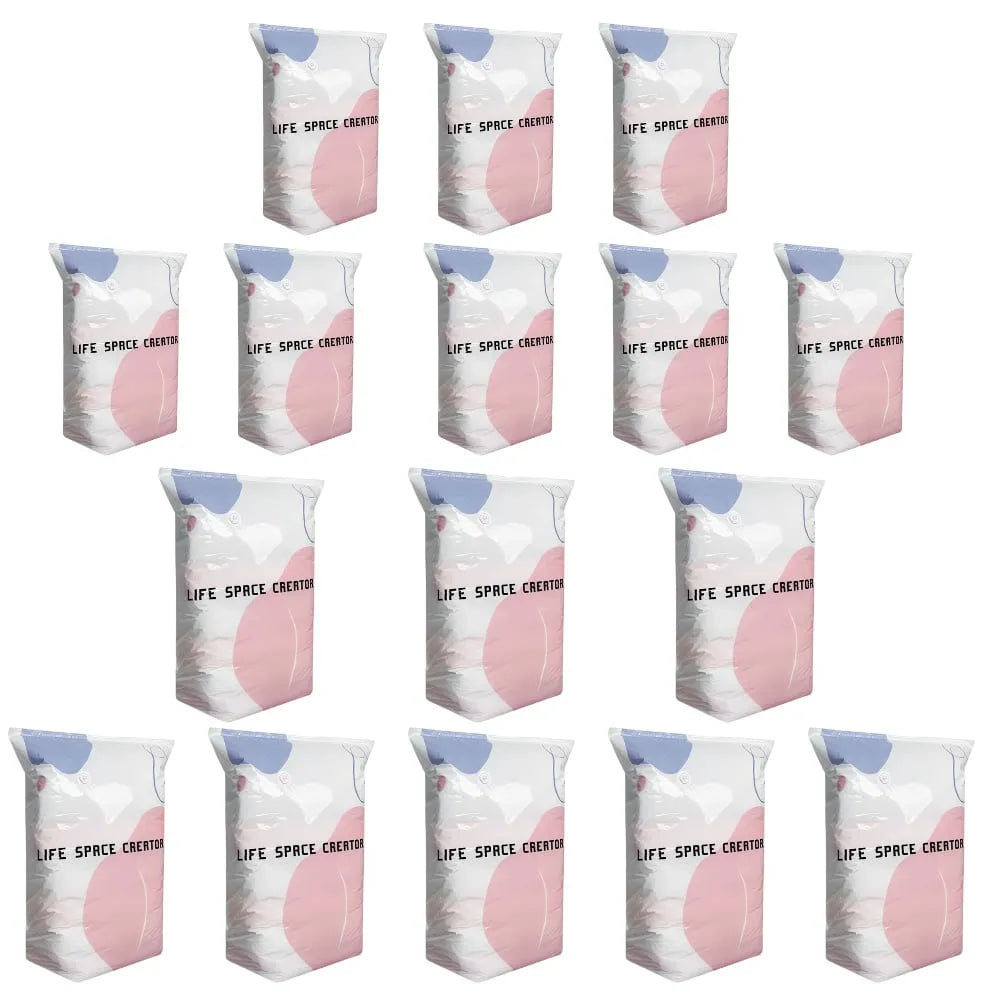 No-Pump Vacuum Storage Compression Bags