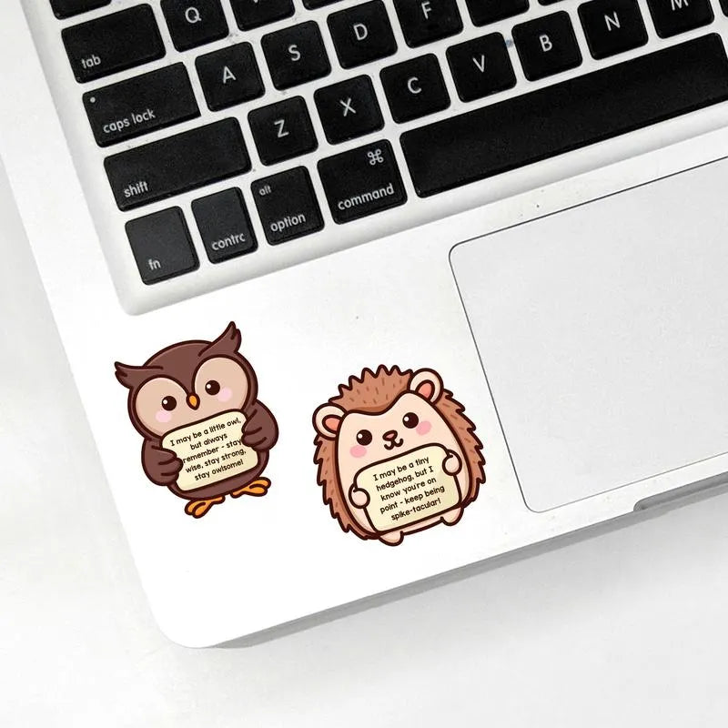 🤗 Positive Emotional Support Buddies Stickers – Inspirational, Waterproof & No Residue🎁 Uplifting Gifts for Kids, Teens, Coworkers & Yourself 😻