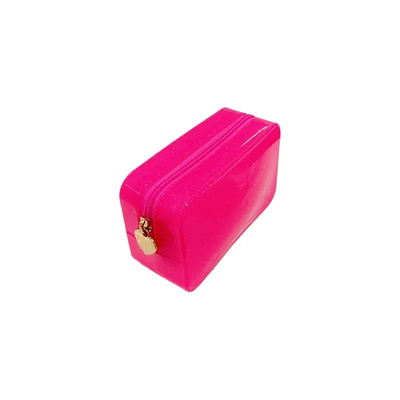 Large Capacity Waterproof Jelly Toiletry Bag