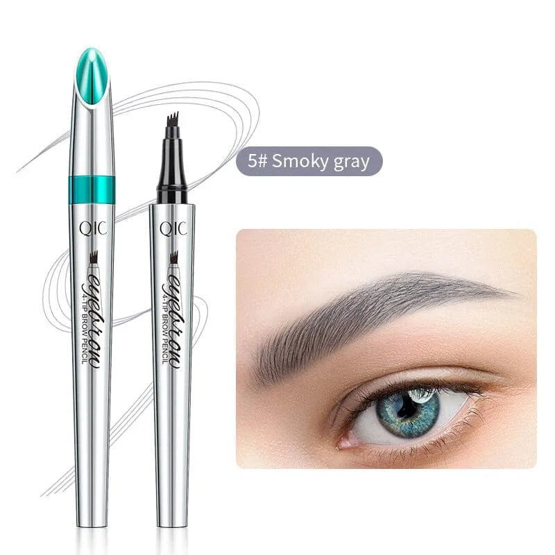 BUY 1 GET 1 FREE(🎉 2 PCS)🎉High Quality 3D Waterproof Microblading Eyebrow Pen 4 Fork Tip Tattoo Pencil