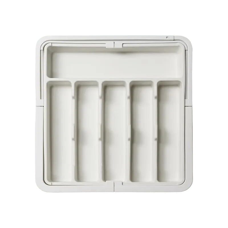 Expandable Adjustable Kitchen Utensil Organizer Tray