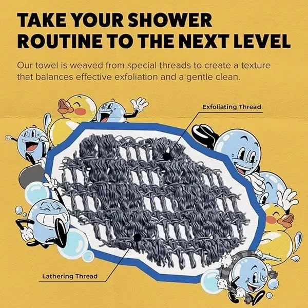 Exfoliating Shower Bath Towel