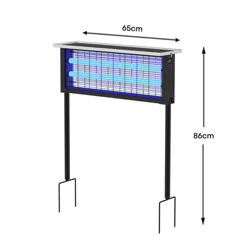 Solar Bug Zapper Outdoor-Three Bulbs