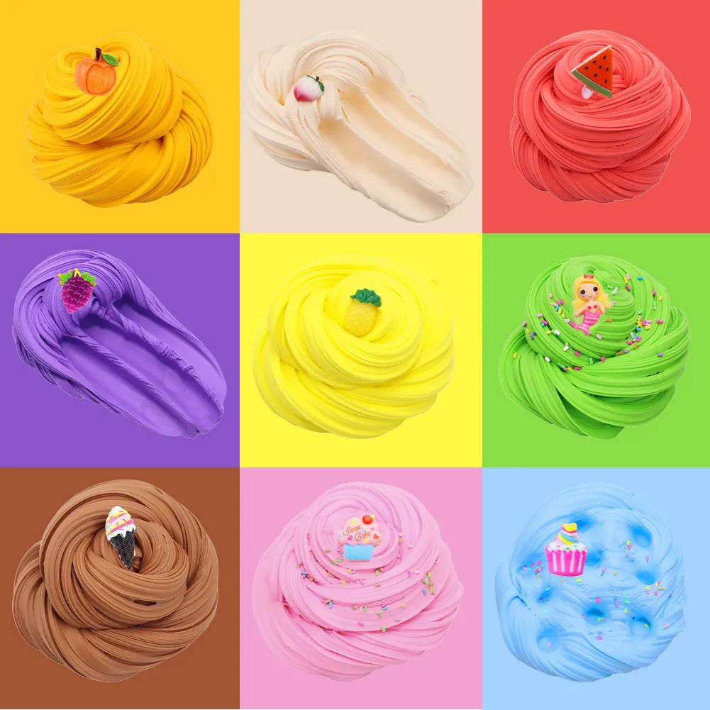 🌸Super Clay Slime DIY Soft & Squishy Clay Scented Slime Sensory Clay