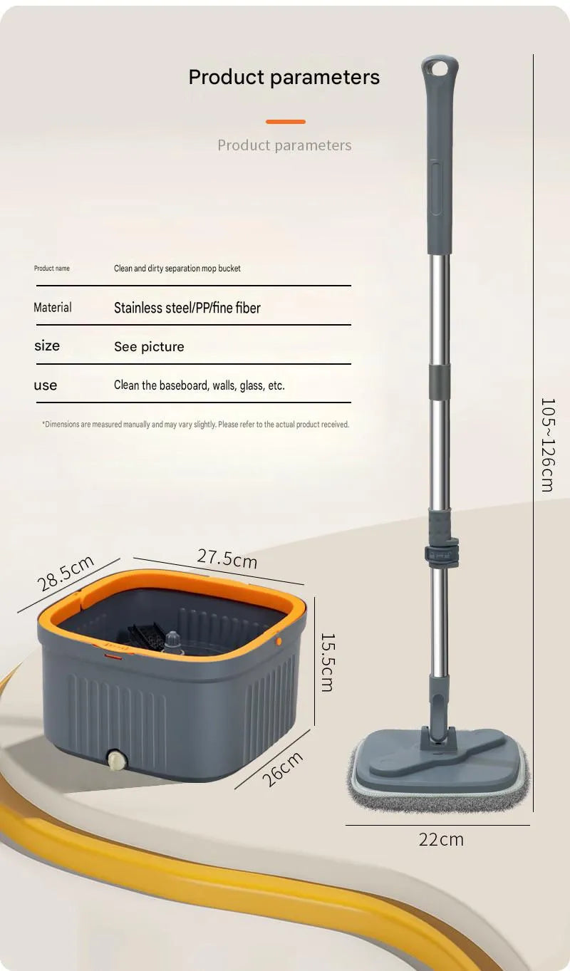 Square Spin Mop