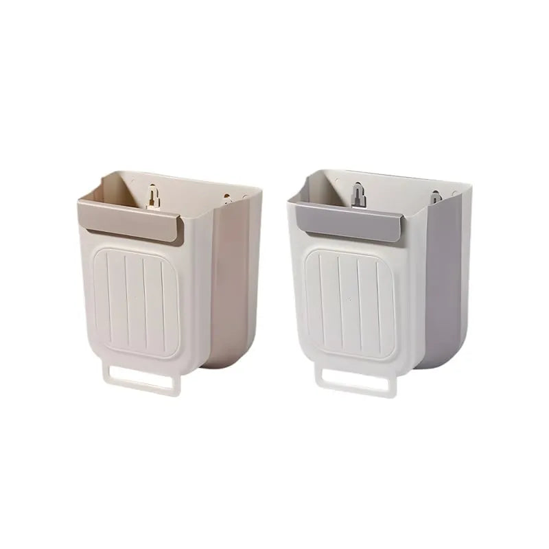 Foldable Wall-Mounted Trash Bin