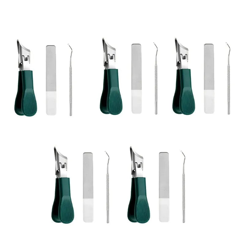 Premium 3-Piece Eagle Beak Nail Clipper Set
